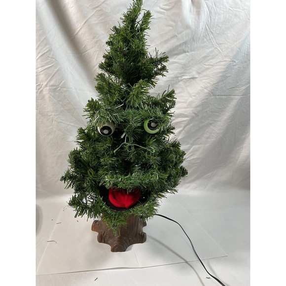 Gemmy Holiday Gemmy Douglas Fir The Talking Tree Motion Actvd